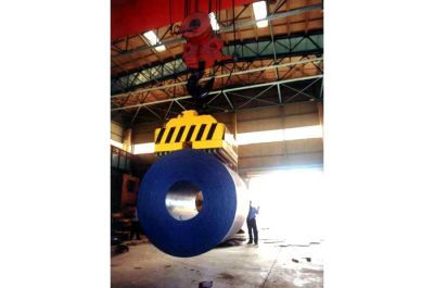 Electro lifting Magnet for rolled coil lifting MW16